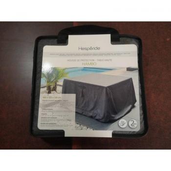 Funda de protección Hambo para mesa alta - Gris - 180 x 120 x 120 cm - Poliéster