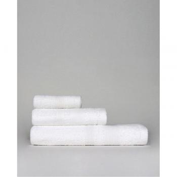 Juego de 3 Toallas de Baño Economic Blanco LlarTextil - A Elegir el Tamaño de la Toalla Grande