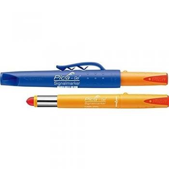 Marcador permanente gel rojo Pica 8082 - Pack de 10 unidades
