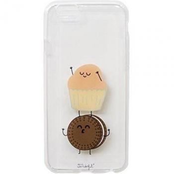 Mr.Wonderful WOA03044 - Carcasa para Apple iPhone 6, diseño madalena, transparente
