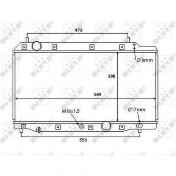 Nrf 58383 Refrigerantes del Motor