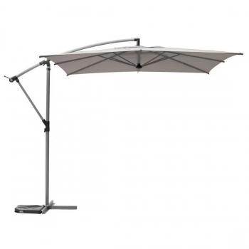Sombrilla Colgante Cuadrada Manoa Taupe 2,5 x 2,5 m