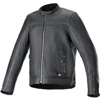 Alpinestars Chaqueta de Cuero Dyno Negra X-Large