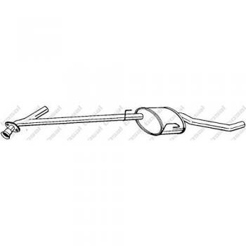 Silenciador intermedio BOSAL 283-535