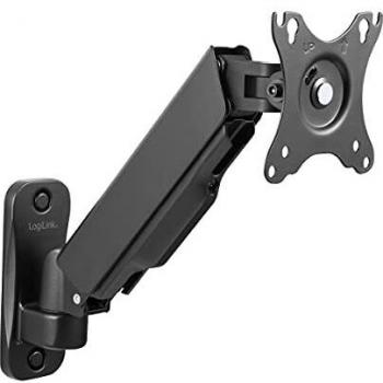 Logilink Soporte de Pared para TV 17-32 con Inclinación, Giro y Rotación, Capacidad Máxima de 9 kg, Color Negro