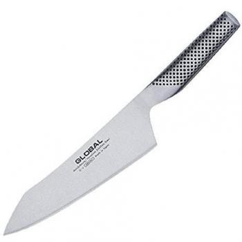 Cuchillo Global G4 Oriental de 18 Cm para Cortar Carne, Pescado y Vegetales