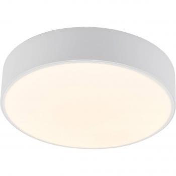 Lindby Simera Plafón LED 30cm, Blanco, Moderno, Hecho de Plástico, para Salón y Comedor, 1 Llama