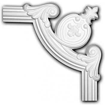 Elemento Decorativo de Esquina 152284 Profhome - Diseño Clásico Atemporal Blanco