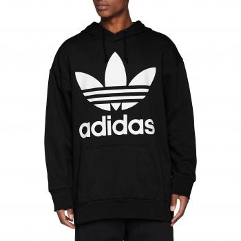 Tref Over Hood Men's Black/White Sweatshirt