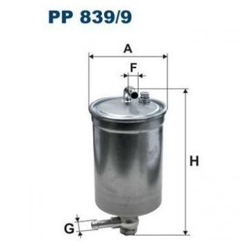 Filtron PP839/9 Inyección de Combustible