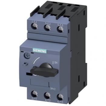 Siemens 3RV2011-0EA10 Motor Protection Circuit-Breaker, 0.4A, Adjustment Range: 0.28 - 0.4 A, Max Switching Voltage: 690 V AC, Dimensions: