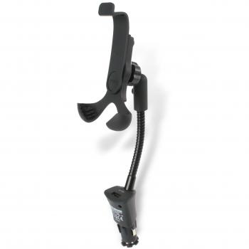 Ansmann - Soporte y cargador de móvil para coche