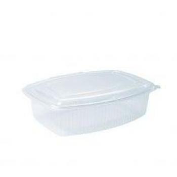 Envase PP rectangular con tapa bisagra - 1500 ml