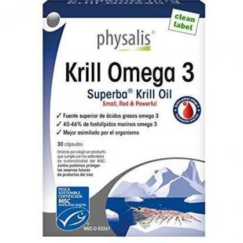Physalis Krill Omega-3 30 Capsules