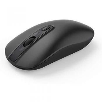 cimetech Ratón Inalámbrico, Ultra Delgado Silencioso Ratón, Ratón de Viaje Portátil 2.4G con Receptor Nano, para Computadora Portátil, PC, Portátil, Computadora, Macbook