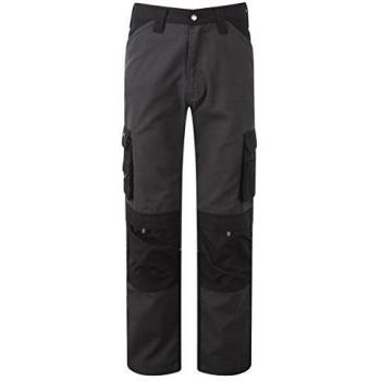 Tuff stuff 707 - Tuff stuff pantalones de trabajo la evolución, de color gris,