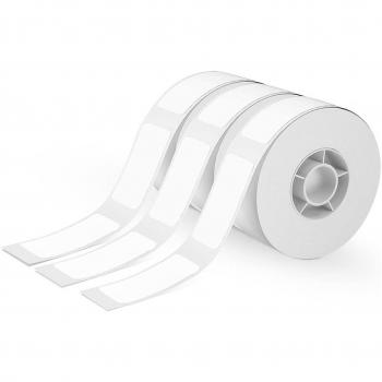 Recambios Papel Blanco para 07796 - Rollos de Etiquetas 12 X 30mm, 12 X 40mm, 14 X 50mm