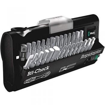 Wera 1/4 Drive Bit Set with Ratchet (30 Piece)