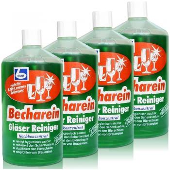 4 x el doctor beaker Becharein Hochkonzen limpiadose unió a / 1 litro