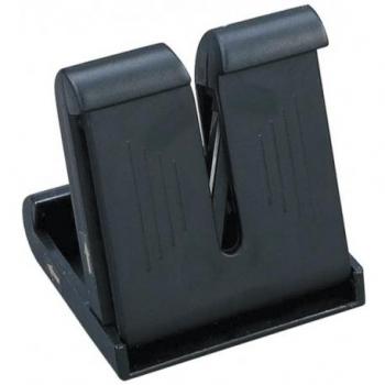Arcos Afiladores, Afilador Profesional de Bolsillo para Cuchillos, Hecho de Plástico Color Negro