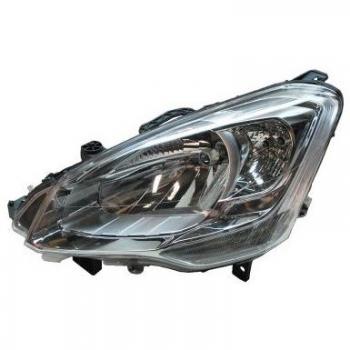 Faro Delantero Izquierdo H4 con Luz de Dirección y Motor para Citroën Berlingo (Antes de Febrero 2012) - Van Wezel 0905961V