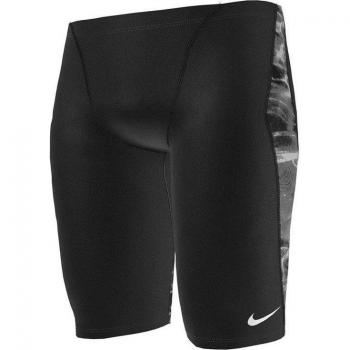 Bañador de natación Nike Swim Hydrastrong Jammer para hombre en color negro y gris, talla 28