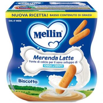 Mellin Merienda Leche Galleta 2x100g
