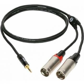 Cable de Audio Klotz KY9-300 3m con Conectores Jack 3.5 y XLR
