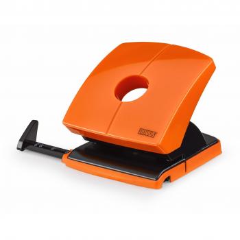 Taladro Profesional Novus Harmony B230 Naranja 2 Agujeros, Capacidad de 30 Hojas, Guía de Tope