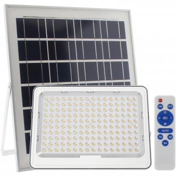 Proyector LED Solar 100W Blanco Frío con Batería de Litio Recargable de 15000mAh