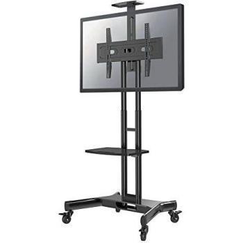 Newstar Soporte de Suelo móvil para TV - Soporte de pie para Pantalla Plana