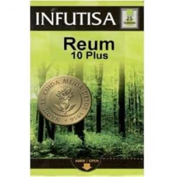 INFUTISA REUM 10 Plus Infusion 25bolsitas, Negro, Estándar