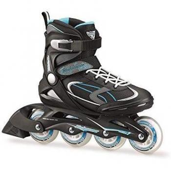Rollerblade Patines Advantage Pro W, Mujeres, Negro/Azul Celeste, XL