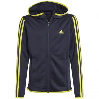 Chaqueta de tenis para niños adidas Designed 2 Move 3 Bandas, Traje de chándal de rayas adidas Designed 2 Move 3
