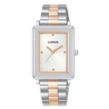 Reloj Lorus Unisex Acero Rosa y Plata 3 ATM Mod. RG301XX9