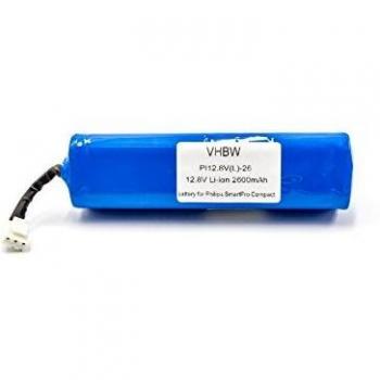 Batería Li-Ion 2600mAh (12.8V) Compatible con Robots Aspiradores Philips FC8710, FC8776/01, FC8812/01 y FC8822/01