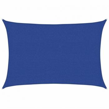 Toldo de vela HDPE azul 160 g/m² 2,5x3,5 m