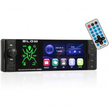 Autoradio BLOW 78-337# con dimensiones de 18.5 cm x 12 cm x 5.5 cm