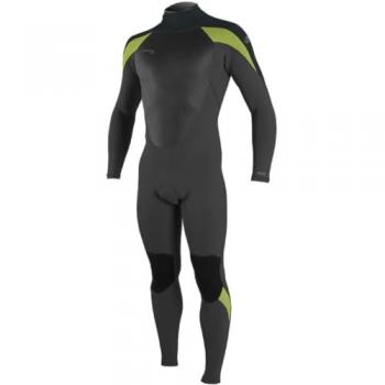Traje neopreno O'Neill Epic 5/4mm Back Zip Full negro verde claro - MT, traje de neopreno de manga larga con cremallera trasera, características: grosor 5/4 mm, diseño back zip,
