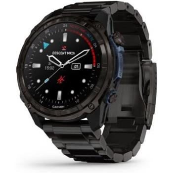Garmin Descent Mk3i 51mm Carbon Gray DLC Titanium Dive GPS Smart Watch with DLC Titanium Band