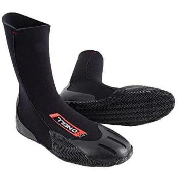 Botas O'Neill Epic 3 mm RT - Escarpines de neopreno, color negro, talla 40, diseño unisex, con punta redonda (Round Toe), fabricadas con ligero Fluid Foam de doble capa
