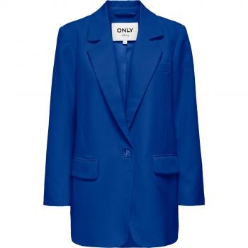 Blazer Oversize de Mujer Only Lana-Berry Azul