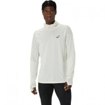 Sudadera con capucha ASICS Metarun Winter blanca pura - S