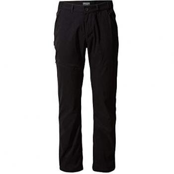 Craghoppers Pantalones de Hombre Kiwipro Forrados TRS, Hombre, Pantalones, CMJ511R 800042, Negro, 52