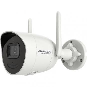 Cámara IP Bullet Wifi 2MP con Micrófono Hikvision HiWatch HWI-B122H-D/W