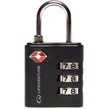 Lifeventure (Black TSA Combi Lock, Unisex-Adult, One Size