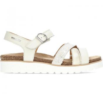 Sandalias de Mujer MEPHISTO THINA W FOG con plantilla acolchada, suela antideslizante, diseño ergonómico y material transpirable