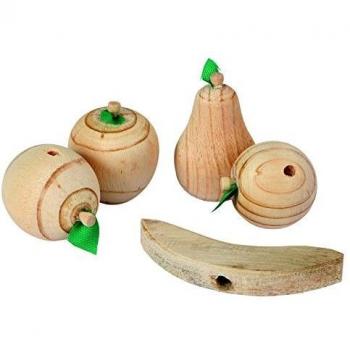 Kerbl Frutas para roer Naturales, 5 uds. en blíster