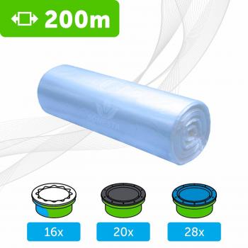 200m. ECO Recarga compatible Tommee Tippee TEC, Twist & Click, Simplee | compatible Angel para Contenedor de Pañales | equivalente 20 recambios | Anti olor +