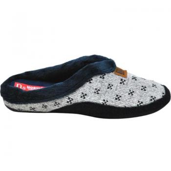 Zapatillas para el hogar mujer Norteñas modelo invierno color azul con plantilla extrafina